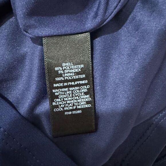 Express party  dress blue size small petite - Picture 9 of 9